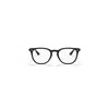 Ray Ban Rb7159 Optics Eyeglasses Black Frame Clear Lenses 52-20 In Black