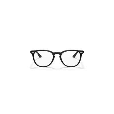 Ray Ban Rb7159 Optics Eyeglasses Black Frame Clear Lenses 52-20