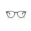 Ray Ban Rb7159 Optics  Transparent Fantasy Blau/grau Fassung Klar Glas Polarisiert 50-20 In Transparent Fantasy Blu&#47gray