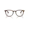 Ray Ban Rb7159 Optics  Transparent Fantasy Braun/gelb Fassung Klar Glas Polarisiert 50-20 In Transparent Fantasy Brown&#47yellow