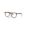 Ray Ban Rb7159 Optics  Transparent Fantasy Braun/gelb Fassung Klar Glas Polarisiert 52-20 In Transparent Fantasy Braun&#47gelb