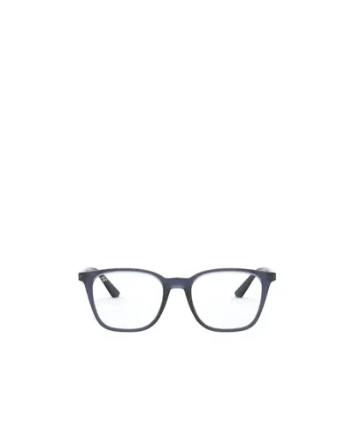 Ray Ban Ray-ban Rb7177 Square Frame Glasses In White