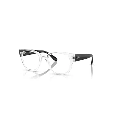 Ray Ban Rb7210 Optics  Schwarz Fassung Klar Glas Polarisiert 52-20