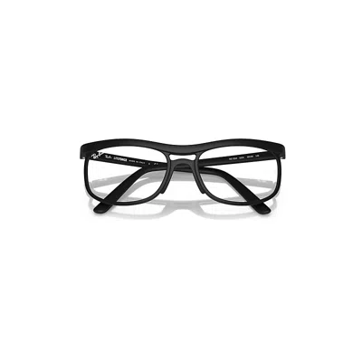 Ray Ban Rb7254 Optics Liteforce Eyeglasses Sand Black Frame Clear Lenses Polarized 56-20
