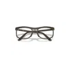 Ray Ban Rb7254 Optics Liteforce Eyeglasses Sand Brown Frame Clear Lenses Polarized 56-20 In Sand Brown