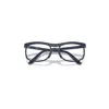 Ray Ban Rb7254 Optics Liteforce Eyeglasses Sand Dark Blue Frame Clear Lenses Polarized 56-20 In Sand Dark Blue