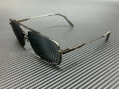 Pre-owned Ray Ban Rb8096 165 Gk Gunmetal Mirror Polarized 59 Mm Titanium Sunglasses