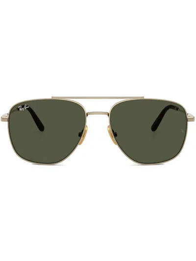 RAY BAN WILLIAM AVIATOR-FRAME SUNGLASSES