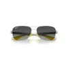 Ray Ban Rb8336m Scuderia Ferrari Collection Sunglasses Light Carbon Frame Grey Lenses 58-15 In Light Carbon