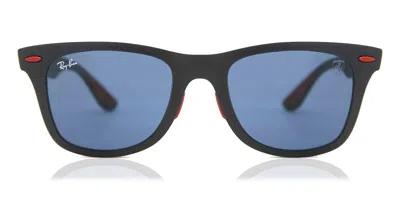 Ray Ban Rb8395m F05580 Occhiali Da Sole Grigi Per Uomo In Multi