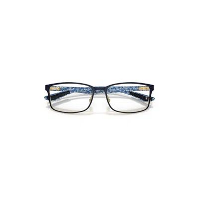 Ray Ban Rb8424 Optics Eyeglasses Arista Gold Frame Clear Lenses Polarized 57-18