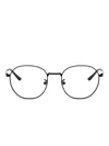Ray Ban Rb8778d Metal-frame Glasses In Black