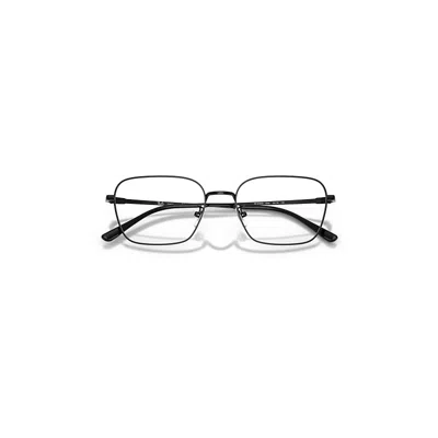 Ray Ban Rb8784d Titanium Optics Eyeglasses Black Frame Clear Lenses Polarized 54-18