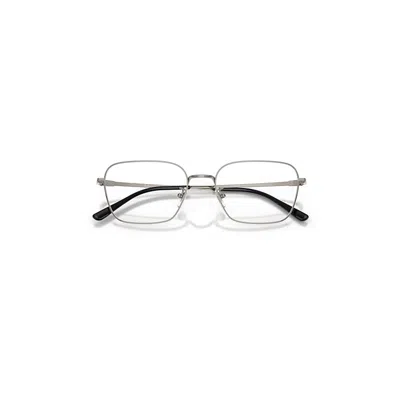 Ray Ban Rb8784d Titanium Optics Eyeglasses Gunmetal Frame Clear Lenses Polarized 54-18 In Gray
