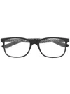 Ray Ban Rb8903 Angular-frame Glasses In Black