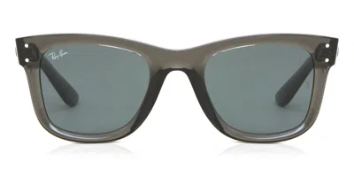 Ray Ban Rbr0502s Wayfarer Reverse 6707gr Men's Sunglasses Clear Size 50 In Green