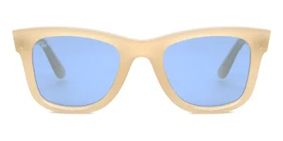 RAY BAN RBR0502S WAYFARER REVERSE 678072 OCCHIALI DA SOLE MARRONI PER UOMO