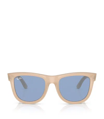 Ray Ban Rbr0502s Wayfarer Reverse Sunglasses In Yellow