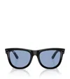 Ray Ban Rbr0502s Wayfarer Reverse Sunglasses In Black