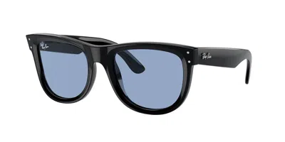 Ray Ban Rbr0502sf Wayfarer Reverse Asian Fit 667772 Men's Sunglasses Black Size 53