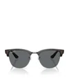 Ray Ban Rbr0504s Clubmaster Sunglasses In Grey