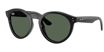 Ray Ban Rbr0505s 6677vr Occhiali Da Sole Neri Per Uomo In Black