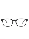 Ray Ban Rectangle-frame Glasses In Black