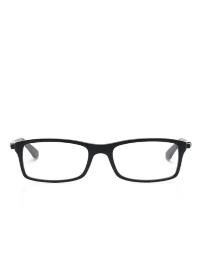 Ray Ban Rectangle-frame Glasses In Black