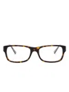 Ray Ban Rectangle-frame Glasses In Brown