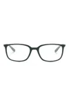 Ray Ban Rectangle-frame Glasses In Green