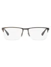 Ray Ban Rectangle-frame Glasses In Metallic