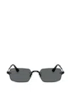 Ray Ban Rectangle-frame Sunglasses In Black