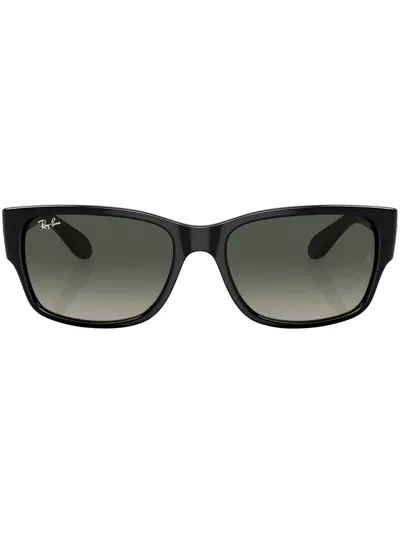 RAY BAN RECTANGLE-FRAME SUNGLASSES