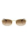 Ray Ban Ray-ban 55mm Gradient Irregular Sunglasses In Multi