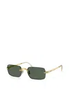 Ray Ban Rectangle-frame Sunglasses In Multi