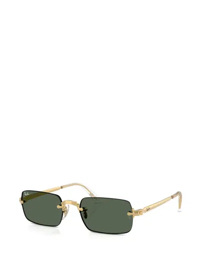 Ray Ban Rectangle-frame Sunglasses In Multi