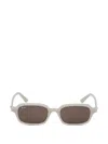 Ray Ban Rectangle-frame Sunglasses In Green