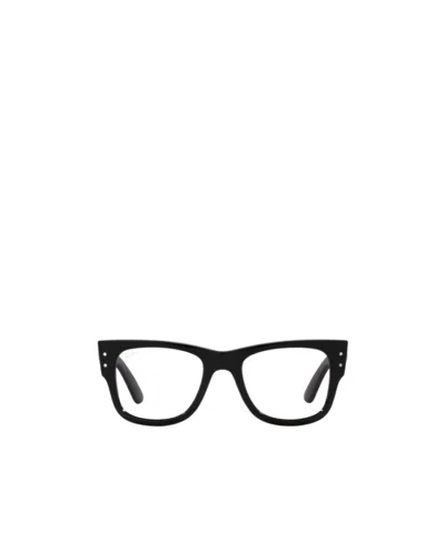 Ray Ban Rectangle-frame Tortoiseshell-effect Glasses In Black