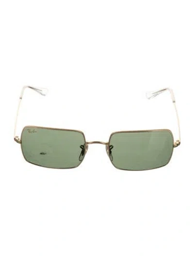 Pre-owned Ray Ban Rectangle Square Sunglasses