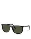 Ray Ban Ray-ban Rectangle Sunglasses, 58mm In Black