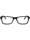 Ray Ban Rectangle-frame Glasses In Black