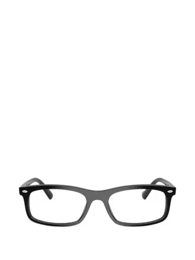 Ray Ban Rectangle-frame Glasses In Black