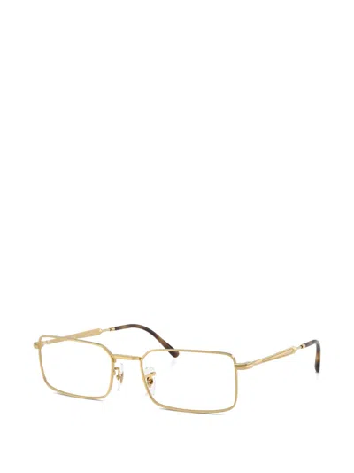 RAY BAN RECTANGLE-FRAME GLASSES