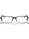 Ray Ban Rectangle-frame Glasses In Gray