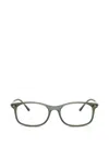 Ray Ban Rectangle-frame Glasses In Gray