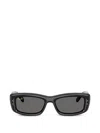 Ray Ban Rectangle-frame Sunglasses In Black