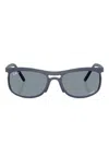 Ray Ban Rectangle-frame Sunglasses In Neutral
