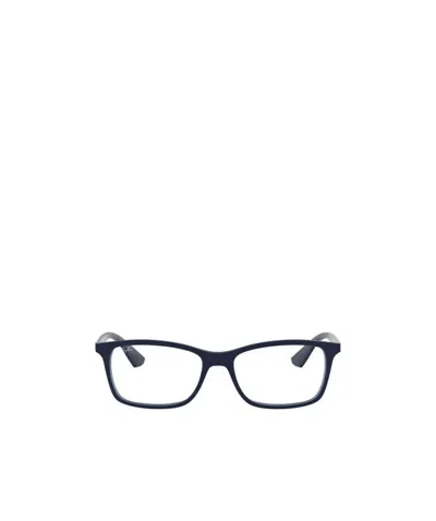 Ray Ban Ray-ban Rectangular Frame Glasses In Black