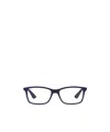 Ray Ban Ray-ban Rectangular Frame Glasses In Blue