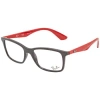 Ray Ban Ray-ban Rectangular Frame Glasses In Red
